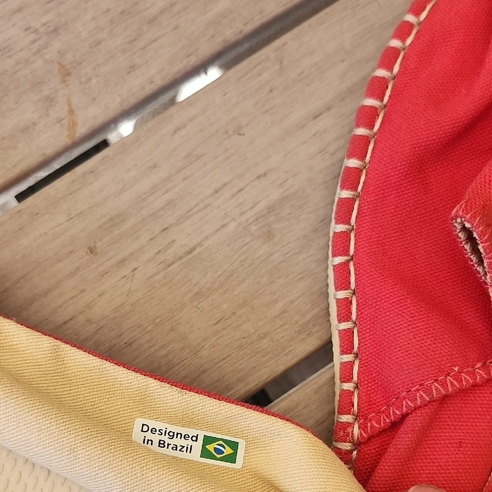 Havaianas Women's Red Espadrilles